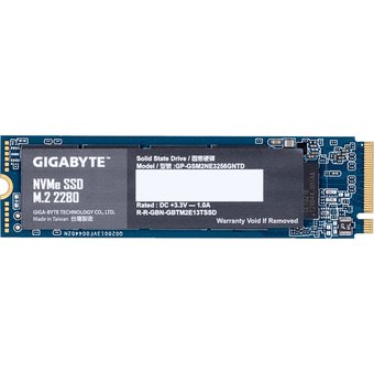 Gigabyte 256GB M.2 NVMe PCIe Gen3×4