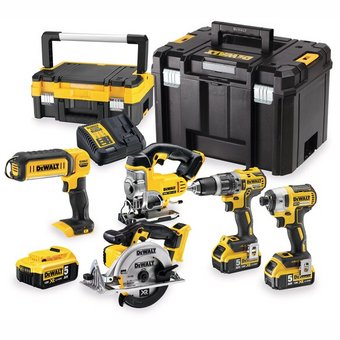 DeWalt DCD796 + DeWalt DCF887 + DeWalt DCS331 + DeWalt DCS391 + DeWalt DCL050