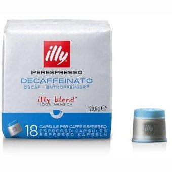 Kafijas kapsulas Illy IperEspresso Bezkofeīna 18 gab.