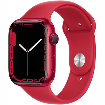 Apple Watch Series 7 GPS + Cellular 45mm (PRODUCT)RED Aluminium Case with (PRODUCT)RED Sport Band