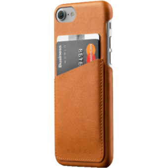 Mujjo Wallet Case iPhone 7 Tan