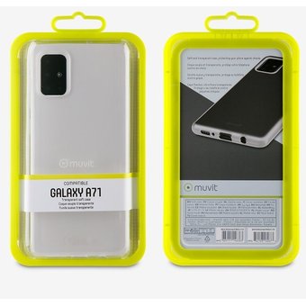 Samsung Galaxy A71 Crystal soft cover