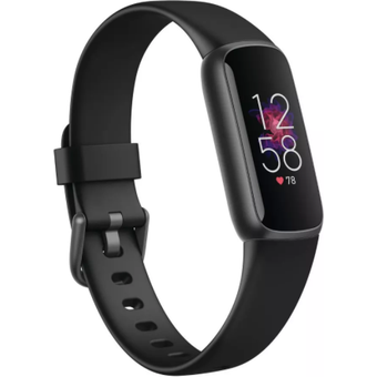 Fitnesa aproce Fitbit Luxe Black / Graphite Stainless Steel