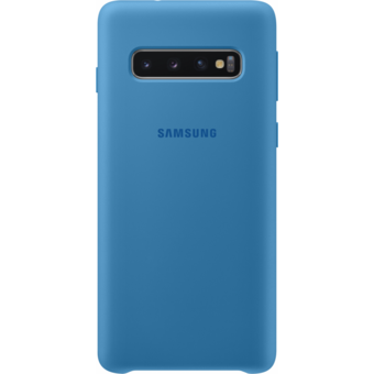 Samsung Galaxy S10 Silicone Cover Blue