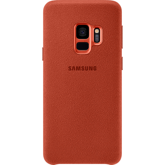 Samsung Galaxy S9 Alcantara Cover Red