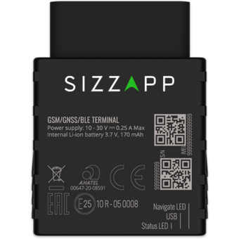 Sizzapp OBD2 Smart Device