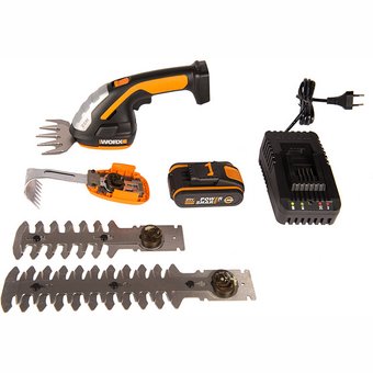 Dzīvžoga šķēres Worx WG801E.5