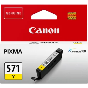 Canon CLI-571 Y Yellow Ink