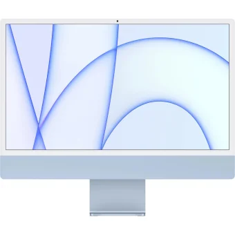Stacionārais dators Apple iMac 24-inch M1 chip with 8‑core CPU and 7‑core GPU 256GB - Blue RU