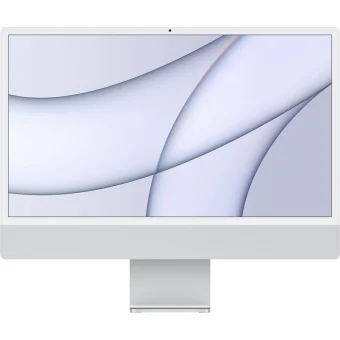 Stacionārais dators Apple iMac 24-inch M1 chip with 8‑core CPU and 7‑core GPU 256GB - Silver RU