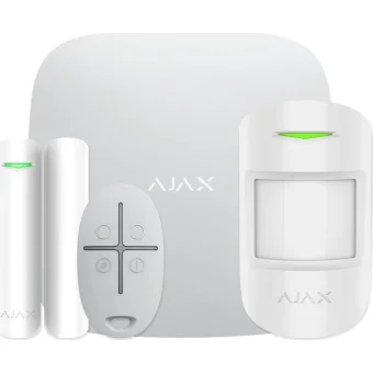 Ajax Alarm Security StarterKit Cam Plus White