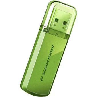 USB zibatmiņa Silicon Power Helios 101 8 GB, USB 2.0, Green