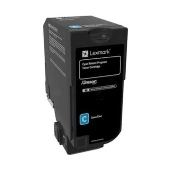 Printeru izejmateriāli Lexmark 7K Corporate Toner Cyan