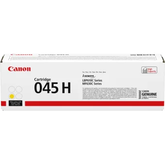Canon 045H High Yield Yellow Toner Cartridge 1243C002