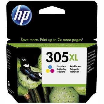 HP 305XL High Yield Tri-color Original Ink Cartridge 3YM63AE#UUS