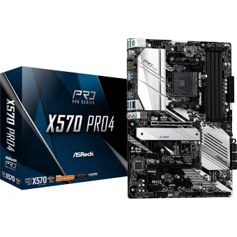 Mātesplate Asrock X570 Pro 4