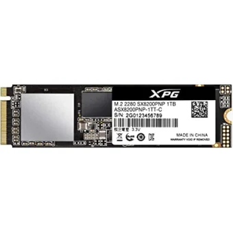 Iekšējais cietais disks Adata XPG SX8200 Pro SSD 1TB