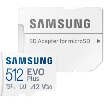 Samsung Evo Plus MicroSDXC UHS-I U3 512GB