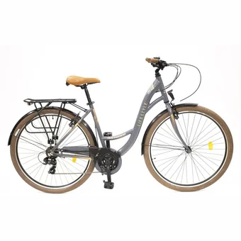 Velosipēds Rocksbike Lifestyle 3.0 Grey/Brown 28"