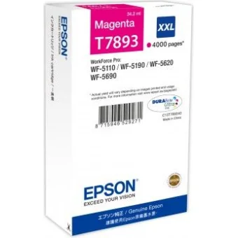 Epson T7893 XXL Ink Cartridge Magenta C13T789340