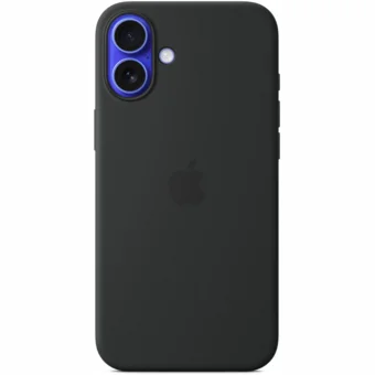 Apple iPhone 16 Plus Silicone Case with MagSafe - Black