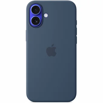 Apple iPhone 16 Plus Silicone Case with MagSafe - Denim