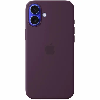 Apple iPhone 16 Plus Silicone Case with MagSafe - Plum