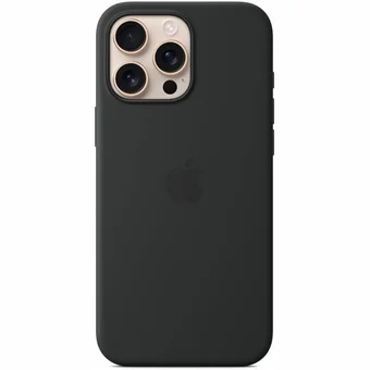 Apple iPhone 16 Pro Max Silicone Case with MagSafe - Black