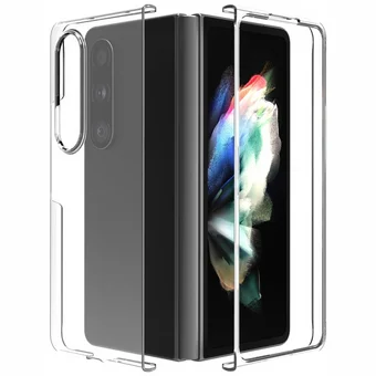 Samsung Galaxy Fold 4 Recycletek Soft Cover By Muvit Transparent