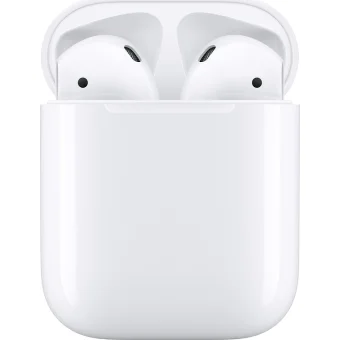 Austiņas Apple AirPods 2 + Charging Case White