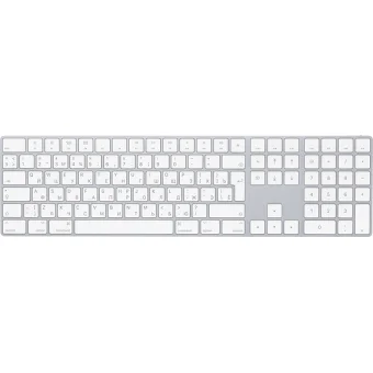 Klaviatūra Apple Magic Keyboard with Numeric Keypad RUS Silver