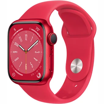 Viedpulkstenis Apple Watch Series 8 GPS + Cellular 45mm (PRODUCT)RED Aluminium Case with (PRODUCT)RED Sport Band