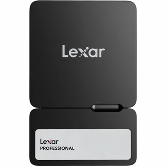 Ārējais cietais disks Lexar Professional Go Portatable SSD SL400 with Hub 1TB LSL400S001T-RNBNG