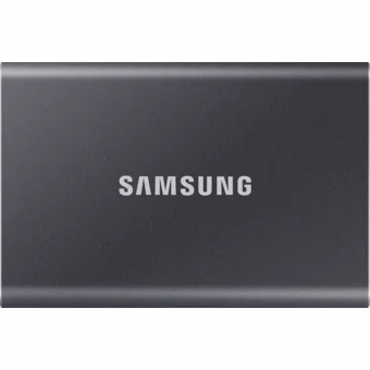 Ārējais cietais disks Samsung Portable SSD T7 USB 3.2 Gen 2 4TB Titan Gray