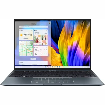 Portatīvais dators Asus ZenBook 14X OLED UX5401EA-L7107W 14" Pine Grey 90NB0UQ5-M04550