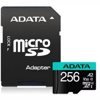 ADATA 256GB Micro SDXC AUSDX256GUI3V30SA2-RA1