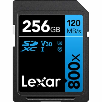 Lexar 800x SDHC/SDXC UHS-I 256GB