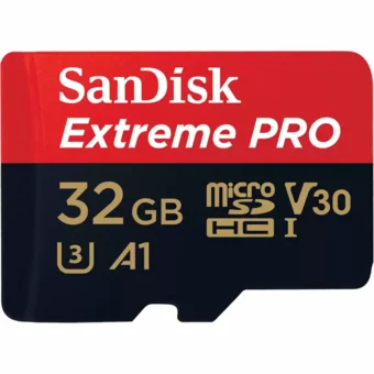 SanDisk Extreme PRO microSDHC + SD Adapter 32GB