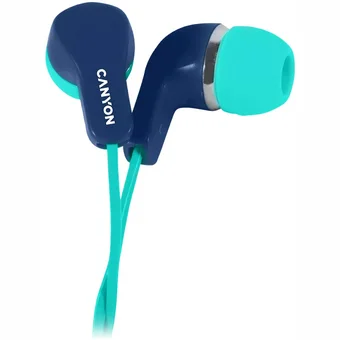 Austiņas Canyon Colourful stereo earphones with mic EPM-02