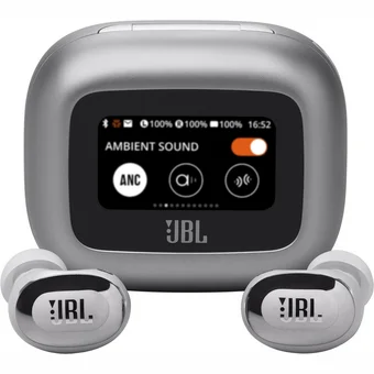 Austiņas JBL Live Buds 3 Silver