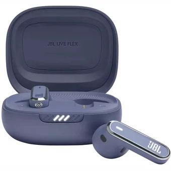 Austiņas JBL Live Flex Blue