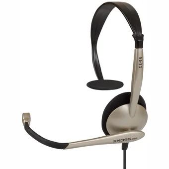 Austiņas Koss CS95 Black/Gold