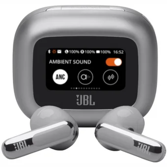 Austiņas JBL Live Flex 3 Silver