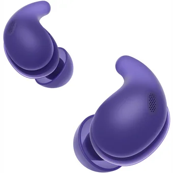 Austiņas Sony LinkBuds Fit – Truly Wireless Noise Cancelling Bluetooth Earbuds Violet