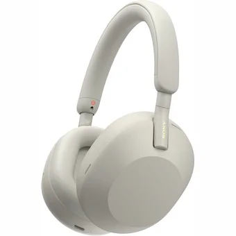 Austiņas Sony WH-1000XM5 Platinum Silver