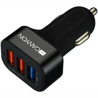 Canyon Triple USB Car Charger 2.1 A C-07