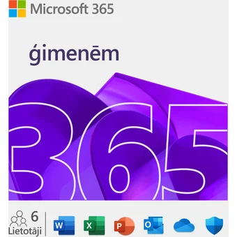 Microsoft 365 Family 6GQ-01556 FPP 12-Month Subscription 1 to 6 people