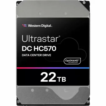 Iekšējais cietais disks Western Digital Ultrastar DC HC570 HDD 22TB
