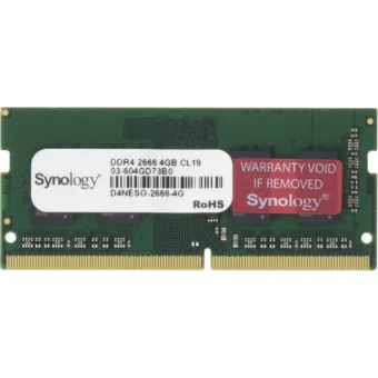 Operatīvā atmiņa (RAM) Synology 4GB DDR4 2666MHz SO-DIMM