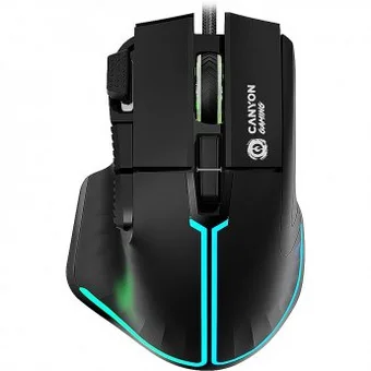 Datorpele CanyonFortnax GM-636 RGB Black